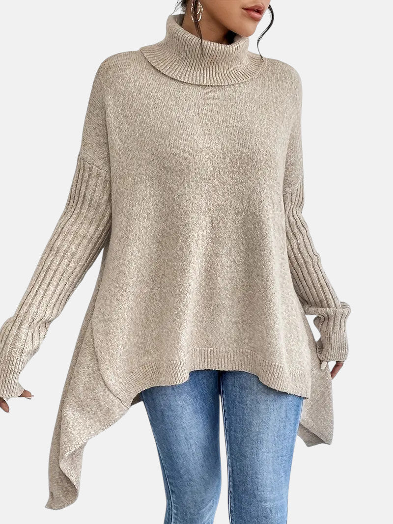 BRIGITTE | LONG TURTLENECK SWEATER