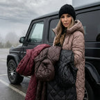 Claire | Quilted Hooded Long Coat