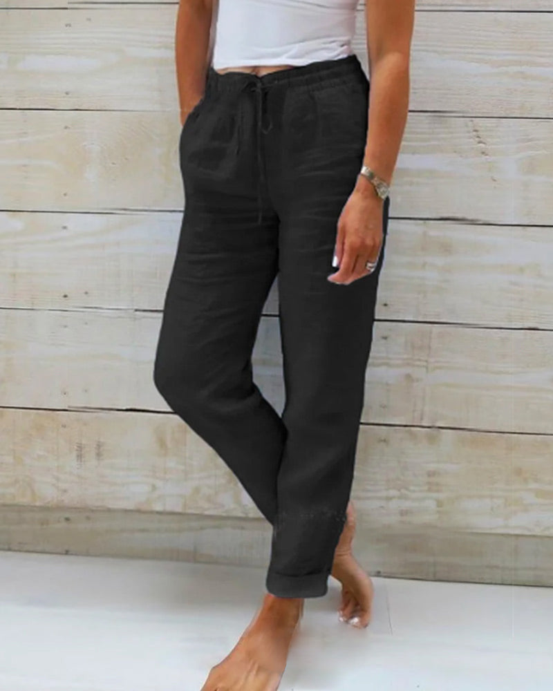 Elowen | Relaxed Drawstring Pants