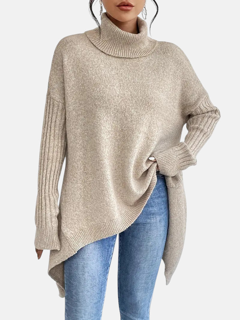 BRIGITTE | LONG TURTLENECK SWEATER