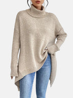 BRIGITTE | LONG TURTLENECK SWEATER