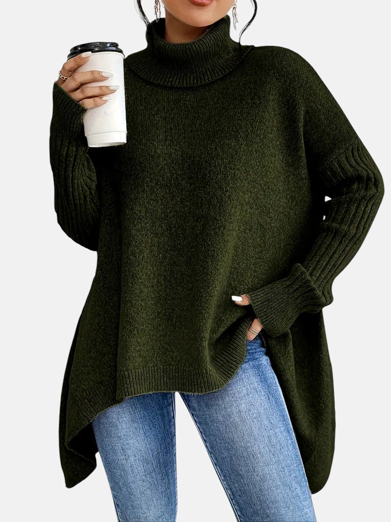 BRIGITTE | LONG TURTLENECK SWEATER