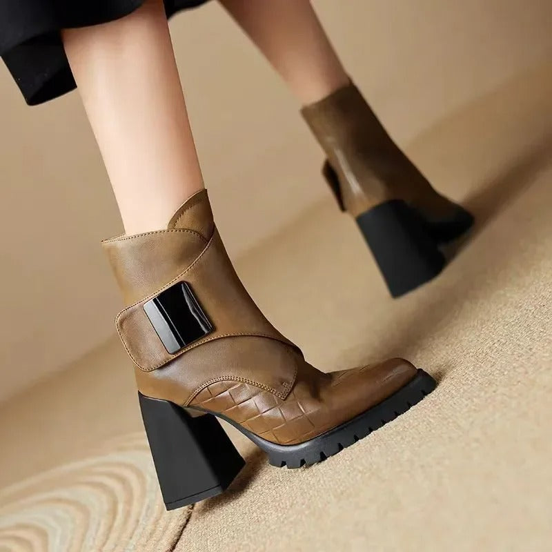 Aziel Leather Boots