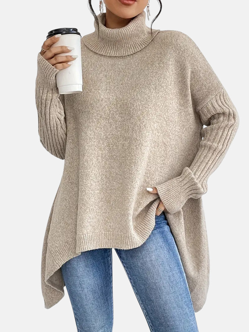 BRIGITTE | LONG TURTLENECK SWEATER