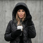 Claire | Quilted Hooded Long Coat