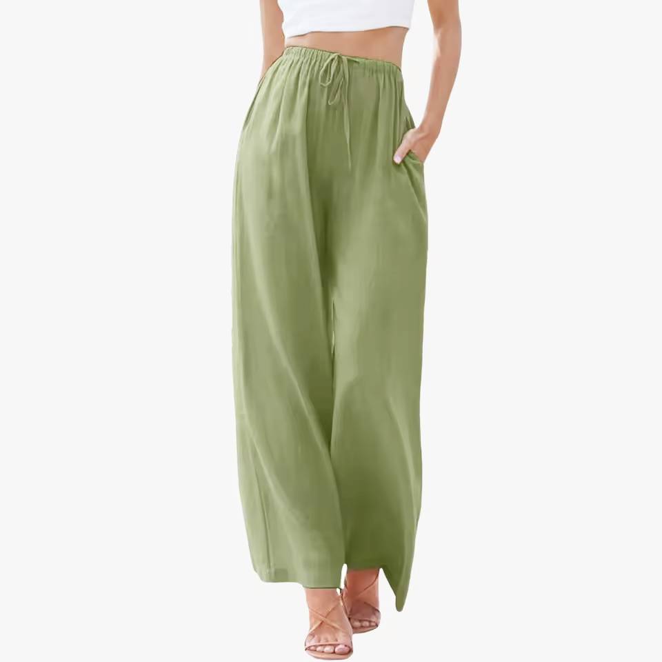 Zoe™ | Elegant Cotton Trousers