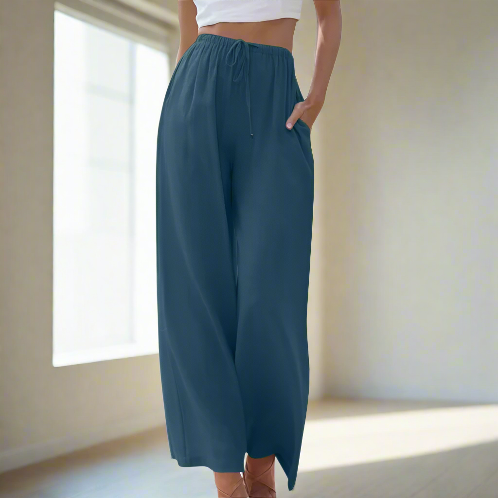 Zoe™ | Elegant Cotton Trousers