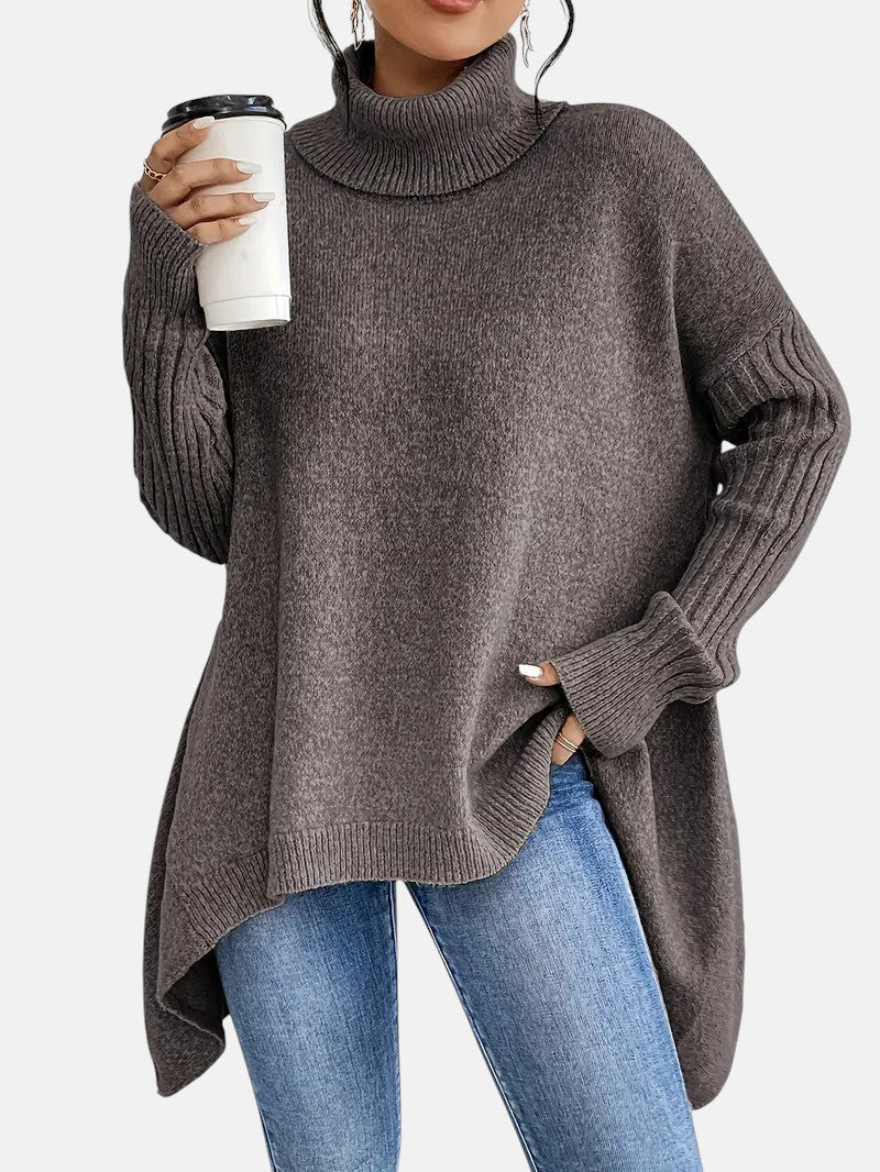 BRIGITTE | LONG TURTLENECK SWEATER