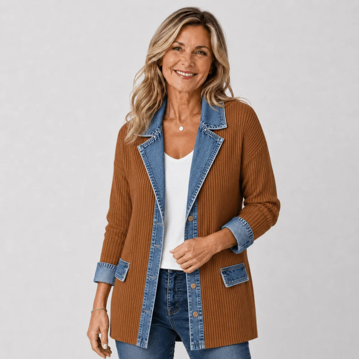 Iona | Effortlessly Chic Relaxed Denim Jacket