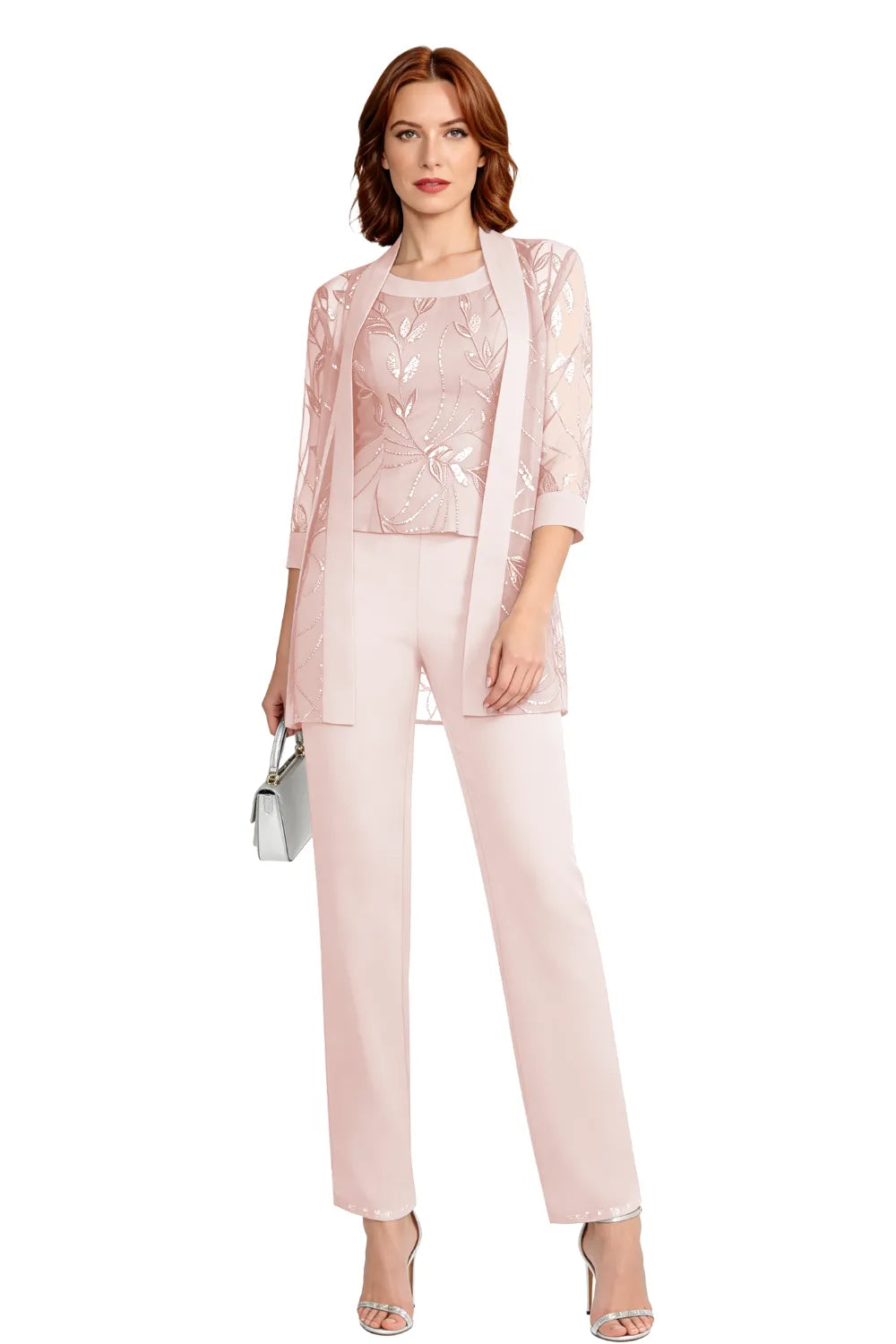 Formal Chiffon Pant Suit for Mother of the Bride