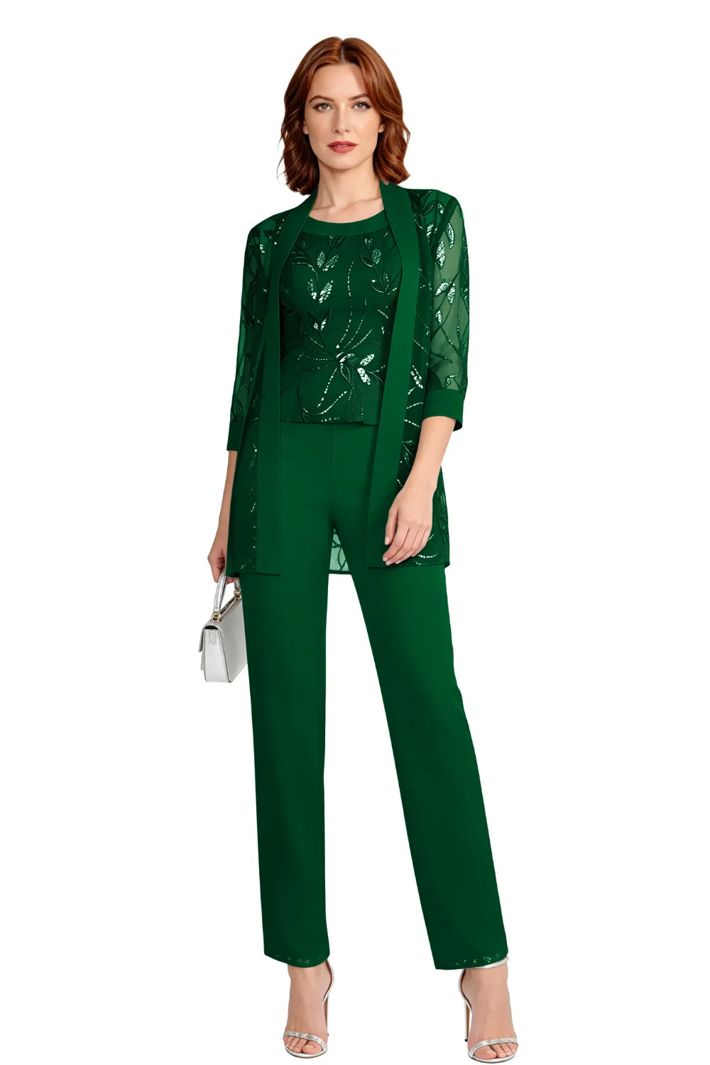 Formal Chiffon Pant Suit for Mother of the Bride